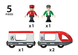 BRIO World - 33505 Travel Train | 5 Piece Train Toy for Kids Ages 3 and Up