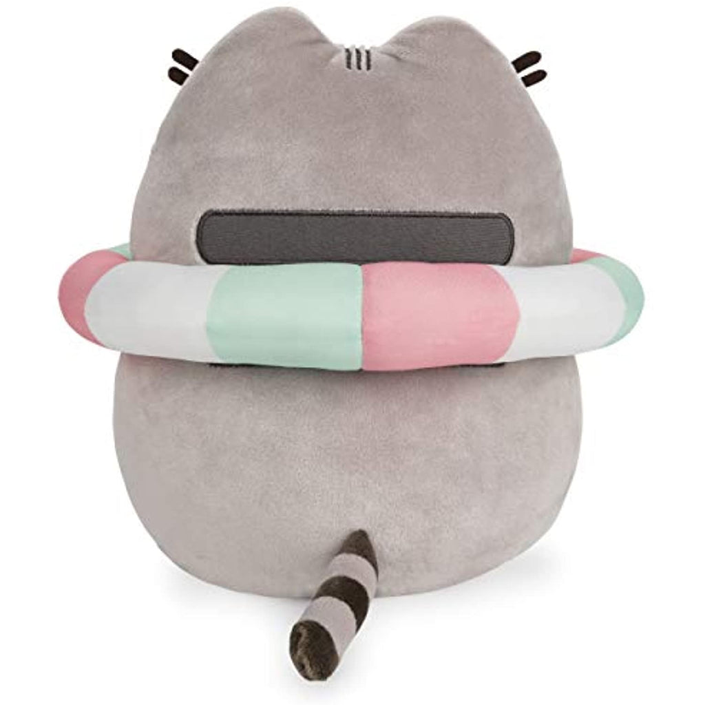 GUND Pusheen in Striped Tube and Sunglasses Plush Stuffed Animal Cat, 9.5"