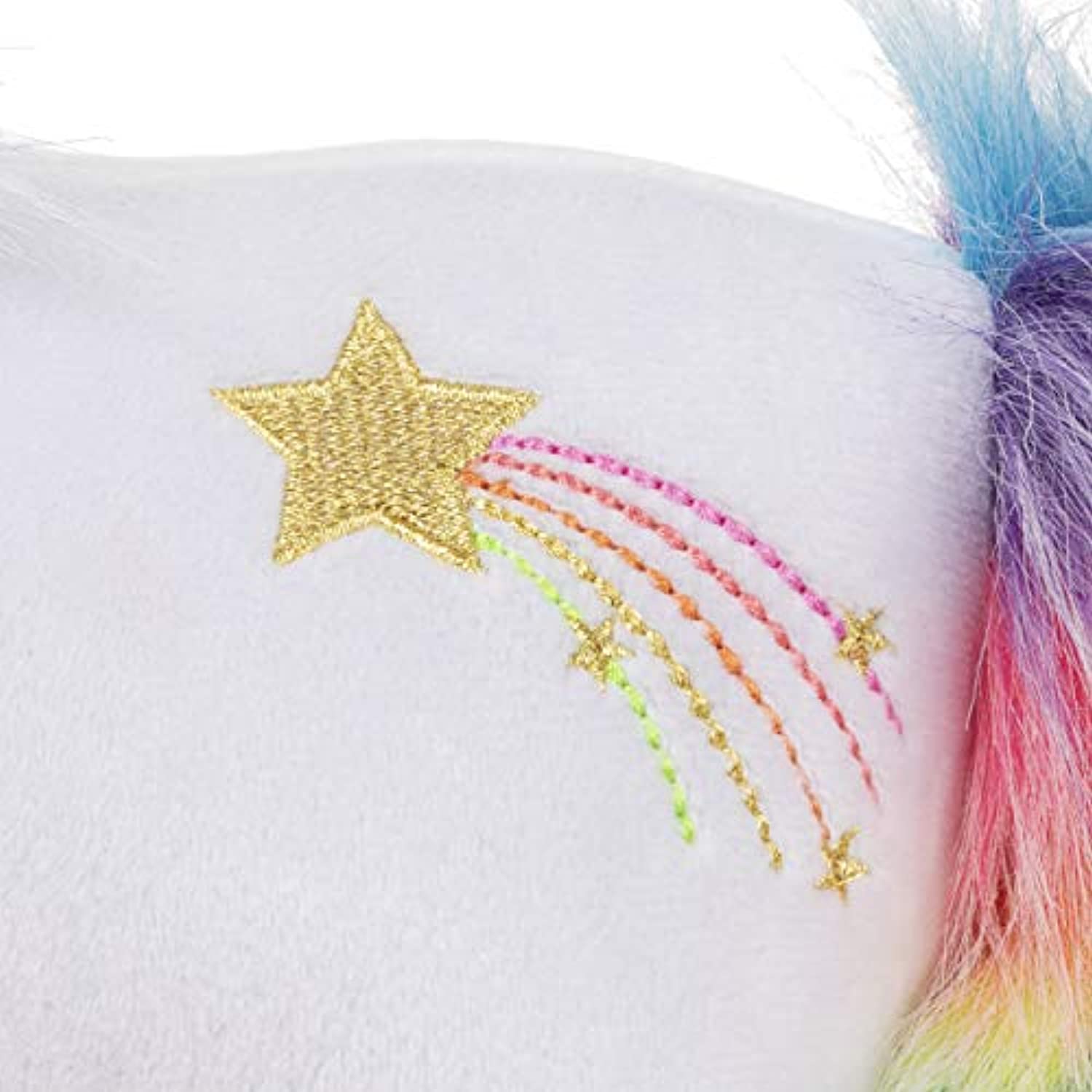GUND Bluebell Unicorn Rainbow Sparkle Plush Stuffed Animal, Blue, 15"