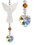 Woodstock Chimes BANO Rainbow Makers Crystal Suncatcher, Birthstone Angel - November