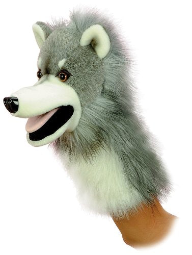 Aurora World Wolfgang Wolf Hand Puppet 10" - 06812
