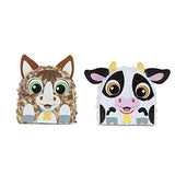 Melissa & Doug Shake It! Farm Animals Beginner Craft Kit - Confetti-Covered Cow and Horse (4 x 1.5 Each)