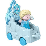 Bundle 2 |Fisher-Price Little People Disney Princess, Parade Floats (Ariel & Flounder's + Elsa Frozen 2)