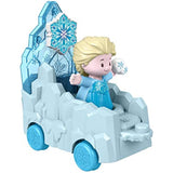 Bundle of 2 |Fisher-Price Little People Disney Princess, Parade Floats (Anna Frozen 2 + Elsa Frozen 2)