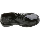 Dr. Tuxedo by Touch Ups Bret Dress Oxford (Toddler/Little Kid/Big Kid),Black Patent,9 M US Toddler