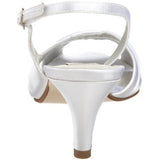 Dyeables Women's Nicky Sandal,White,9 XW US