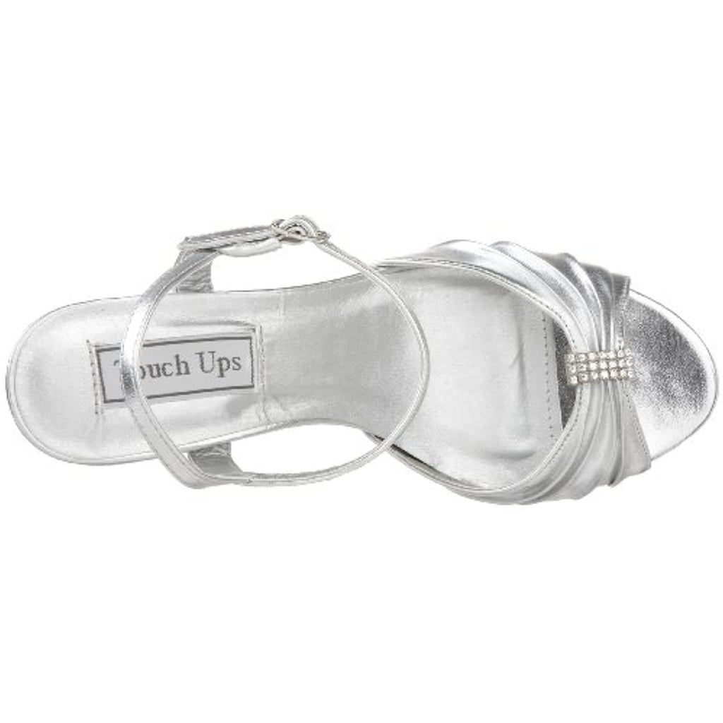 Touch Ups Women's Asher Ankle Wrap Sandal,Gunmetal,6.5 W US