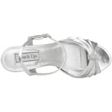 Touch Ups Women's Asher Ankle Wrap Sandal,Gunmetal,6.5 W US