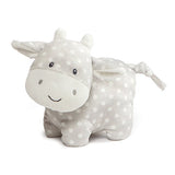 GUND Baby Roly Polys Cow Polka-Dotted Stuffed Animal Plush, Gray, 6