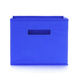 Guidecraft Blue Storage Bins - Set of 5: Cubes, Kid's Toy, Closet Shelf and Nursery Drawer Organizer