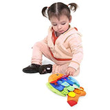 Melissa & Doug Flip Fish: K's Kids Baby Toy Series + 1 Free Pair of Baby Socks Bundle [91954]