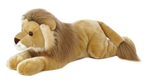 Aurora World Super Flopsie Leo Lion Plush, 27" Long