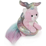 GUND Caticorn with Mermaid Plush Float Stuffed Animal, Pink Rainbow, 5.5"