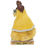 Enesco Disney Traditions By Jim Shore Christmas Belle Figurine
