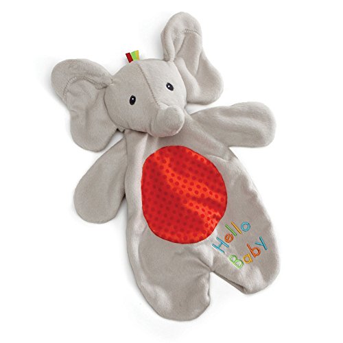 Baby GUND Flappy the Elephant Lovey Plush Stuffed Animal Blanket and Puppet, 11.5