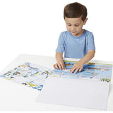 Melissa & Doug Reusable Sticker Pads Set - Habitats, Vehicles, and Adventures