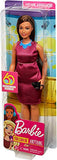 Barbie News Anchor Doll, Brunette Curvy Doll with Microphone