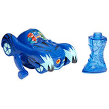 Little Kids PJ Masks Catboy Cat-Car Bubble Blower Vehicle with 4oz of Bubble Solution Toy, Blue