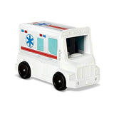 Melissa & Doug Magnetivity Magnetic Tiles Building Playset – Hospital with Ambulance Vehicle (83 Pieces, STEM Toy)