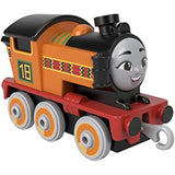 Thomas & Friends Fisher-Price Nia Die-Cast Push-Along Toy Train Engine for Preschool Kids Ages 3 Years and Older