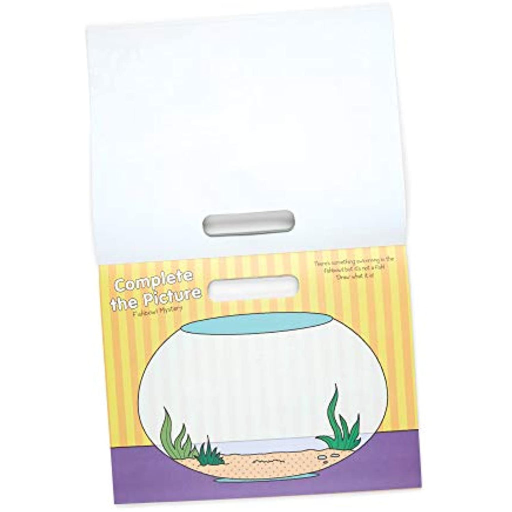 Melissa & Doug Playmats Under The Sea Take-Along Paper Coloring and Learning Activity Pads (24 Pages)