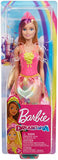 Barbie Dreamtopia Princess Doll, 12-Inch, Blonde with Purple Hairstreak Wearing Pink Skirt and Tiara, for 3 to 7 Year Olds