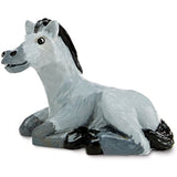 Melissa & Doug Horses Figurines: Decorate-Your-Own Kit & 1 Scratch Art Mini-Pad Bundle (08867)