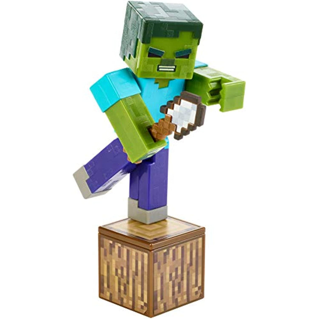 Minecraft Comic Mode Zombie Action Figure