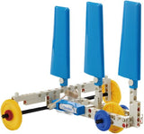 Thames & Kosmos Wind Power 2.0 Science Experiment Kit | Build Wind-Powered Generators to Energize Electric Vehicles | 3-Foot-Tall Long-Bladed Turbine | Experiments in Renewable Energy