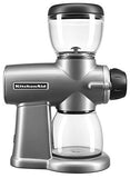 KitchenAid KCG0702CS Burr Coffee Grinder, Contour Silver