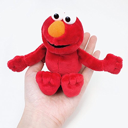 Sesame Street Elmo Plush Beanbag Character 6 Inch