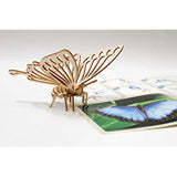 IncrediBuilds: Butterfly 3D Wood Model
