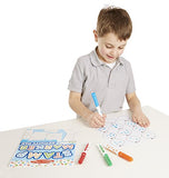 Melissa & Doug Stamp Markers and Activity Pad - Stars, Fish, Cars, and Frogs