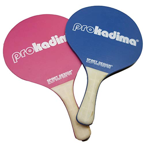 Sports Design: Pro Kadima Color Paddle Ball (Red & Blue)