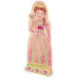 Melissa & Doug Princess Set Decorate-Your-Own Kit + FREE Scratch Art Mini-Pad Bundle