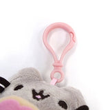 GUND Pusheen Snackable Donut Cat Plush Stuffed Animal Backpack Clip, Gray, 5"