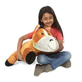 Melissa & Doug Cuddle Horse Jumbo Plush Stuffed Animal with Activity Card