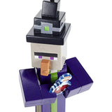 Minecraft Witch 3.25 3.25" scale Video Game Authentic Action Figure with Accessory and Craft-a-block