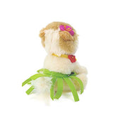 GUND Itty Bitty Boo Hula Plush Stuffed Dog, 5", Multicolor