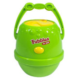 Little Kids Fubbles No Spill Bubble Machine, Yellow/Green
