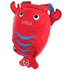 Trunki Kid’s Waterproof Swim & Gym Bag – PaddlePak Pinch Lobster (Red)