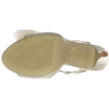 Coloriffics Women's Sarah Platform Sandal,Beige,7 M US