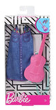 Barbie Clothes -- Career Outfit Doll, Musician Look with Guitar, Multicolor