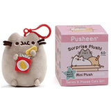 GUND Pusheen Places Cats Sit Blind Box Series 3 Bundle with Pusheen Chip Backpack Clip
