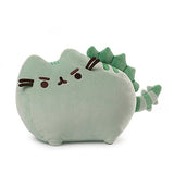 GUND Pusheen Pusheenosaurus Plush Stuffed Animal Dinosaur Cat, Green, 13"