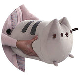GUND Pusheen Squisheen Plush Stuffed Kitty Log, 11", Multicolor