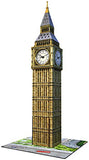 Ravensburger Big Ben 216 Piece 3D Jigsaw Puzzle Includes Real Working Clock for Kids and Adults - Easy Click Technology Means Pieces Fit Together Perfectly