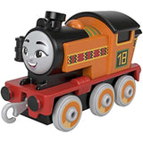 Thomas & Friends Fisher-Price Nia Die-Cast Push-Along Toy Train Engine for Preschool Kids Ages 3 Years and Older
