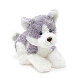GUND Blitz Husky Dog Stuffed Animal Plush, Gray and White, 14"