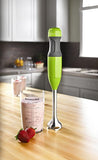 KitchenAid KHB1231GA 2-Speed Hand Blender, 8", Green Apple
